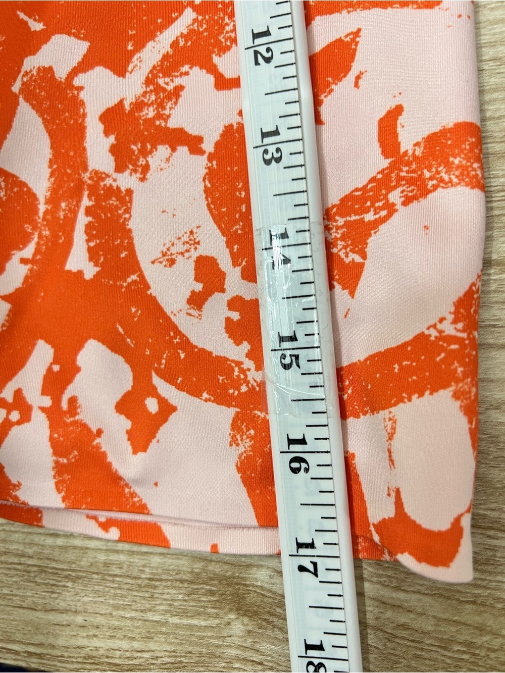 Nike One Luxe Icon Women’s Size Small US Mid-Rise Training Bike Short Orange - Picture 8 of 14